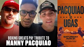 Boxing Greats Pay Tribute to Manny Pacquiao