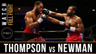 Thompson vs Newman - Watch Full Fight | November 18, 2017