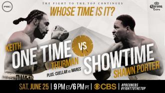Thurman vs Porter Full Fight: June 25, 2016 - PBC on CBS