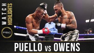 Puello vs Owens HIGHLIGHTS: December 18, 2021 | PBC on FOX