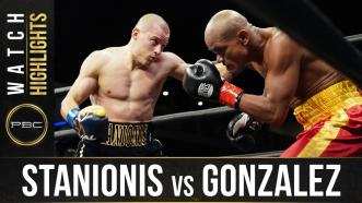 Stanionis vs Gonzalez - Watch Fight Highlights | December 16, 2020