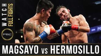Magsayo vs Hermosillo - Watch FULL FIGHT | October 3, 2020