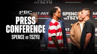 FIGHT ANNOUNCEMENT: Spence vs Tszyu | July 25, 2026