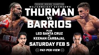 Keith Thurman vs Mario Barrios PREVIEW: February 5, 2022 | PBC on FOX Sports PPV