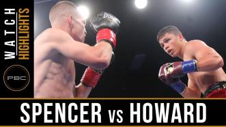 Spencer vs Howard - Watch Video Highlights | June 10, 2018