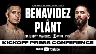 BENAVIDEZ vs PLANT Kickoff Press Conference | #BenavidezPlant