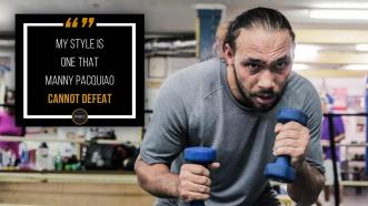 Keith Thurman is confident he can "figure out" Manny Pacquiao