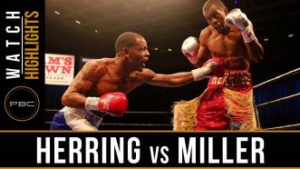 Herring vs Miller HIGHLIGHTS: August 22, 2017 