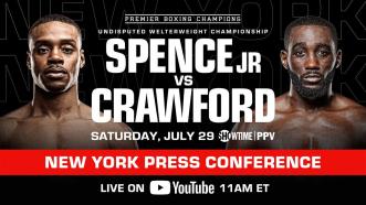 Errol Spence Jr. vs Terence Crawford New York Press Conference | #SpenceCrawford