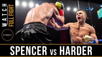Spencer vs Harder - Watch Full Fight | January 13, 2019