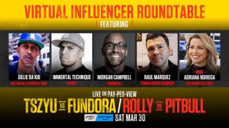 Virtual Influencer Roundtable | Breaking Down #TszyuFundora & #RollyPitbull