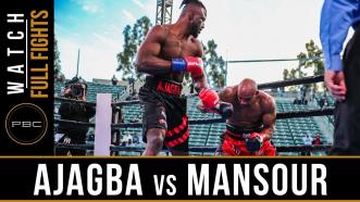 Ajagba vs Mansour  - Watch Full Fight | March 9, 2019