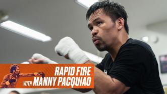 Manny Pacquiao Answers All Your Burning Questions | Rapid Fire