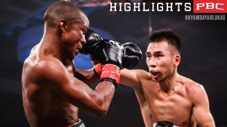 Tugstsogt Nyambayar vs Sakaria Lukas HIGHLIGHTS: January 22, 2022 | PBC on SHOWTIME