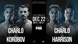 Charlo vs Monroe and Charlo vs Harrison Preview: December 22, 2018