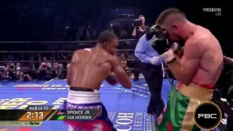 Spence vs Van Heerden highlights: September 11, 2015 