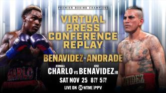 Jermall Charlo & Jose Benavidez Trade Verbal Blows During Virtual Press Conference | FULL REPLAY