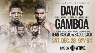 Davis vs Gamboa Preview: December 28, 2019 - PBC on Showtime