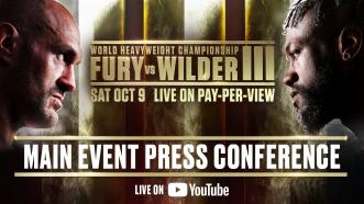 Fury vs Wilder 3 - Main Event Press Conference