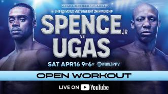 Errol Spence Jr. vs Yordenis Ugas OPEN WORKOUT | #SpenceUgas