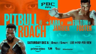 Pitbull vs. Roach FIGHT PREVIEW: Dec. 6, 2025 | PBC PPV on Prime Video