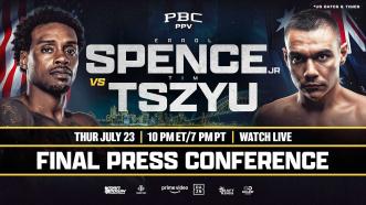 Spence vs. Tszyu FINAL PRESS CONFERENCE LIVESTREAM