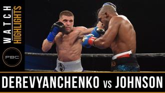 Derevyanchenko vs Johnson Highlights: August 25, 2017