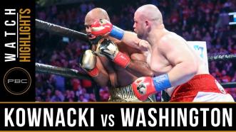 Kownacki vs Washington  - Watch Video Highlights | January 26, 2019