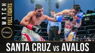 Santa Cruz vs Avalos FULL FIGHT: OCTOBER 14, 2017 - PBC ON FOX