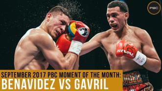 September 2017 Moment of the Month: Benavidez vs Gavril