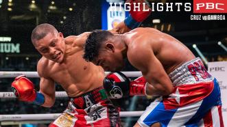 Cruz vs Gamboa - Watch Fight Highlights | April 16, 2022