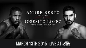 Berto vs Lopez, Porter vs Garcia preview: March 13, 2015