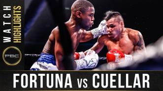 Fortuna vs Cuellar - Watch Fight Highlights | November 2, 2019