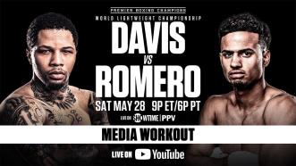MEDIA WORKOUT: Gervonta Davis vs Rolando Romero | #DavisRomero