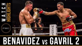 Benavidez vs Gavril 2 Highlights: PBC on Showtime - February 17, 2018