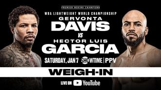 OFFICIAL WEIGH-IN | #DavisGarcia