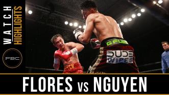 Flores vs Nguyen Highlights: February 21, 2017