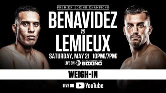OFFICIAL WEIGH-IN: David Benavidez vs David Lemieux | #BenavidezLemieux