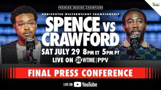 Spence vs. Crawford FINAL PRESS CONFERENCE | #SpenceCrawford