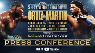 FINAL PRESS CONFERENCE: Luis Ortiz vs Charles Martin 