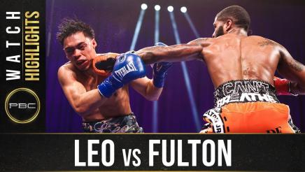 Leo vs Fulton - Watch Fight Highlights | January 23, 2021