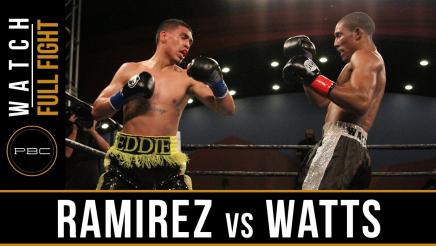 Ramirez vs Watts full fight: September 13, 2016