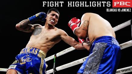 PBC FIGHT HIGHLIGHTS: Blancas vs Jimenez | September 19, 2026 on DAZN