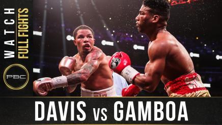Davis vs Gamboa - Watch Full Fight | December 26, 2019