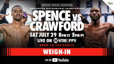 Spence vs. Crawford OFFICIAL WEIGH-IN | #SpenceCrawford