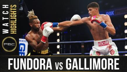 Fundora vs Gallimore - Watch Fight Highlights | August 22, 2020
