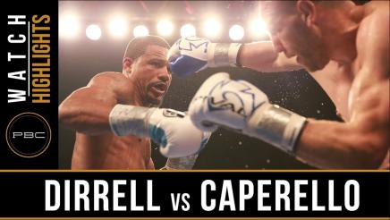 Dirrell vs Caparello highlights: April 29, 2016