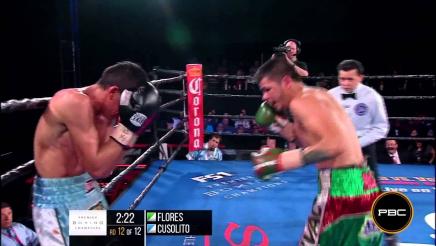 Flores vs Cusolito highlights: September 22, 2015