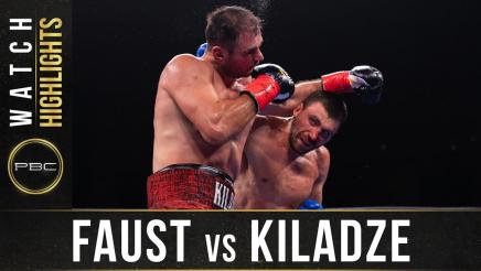 Faust vs Kiladze - Watch Fight Highlights | January 1, 2020