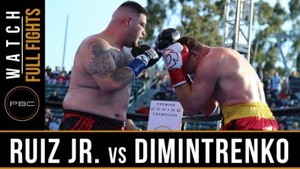 Ruiz Jr. vs Dimitrenko - Watch Full Fight | April 20, 2019